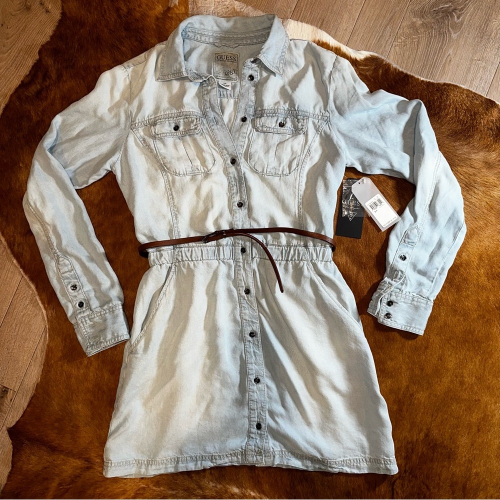 Guess jean dress, size S